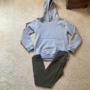 Lululemon align leggings and all yours hoodie